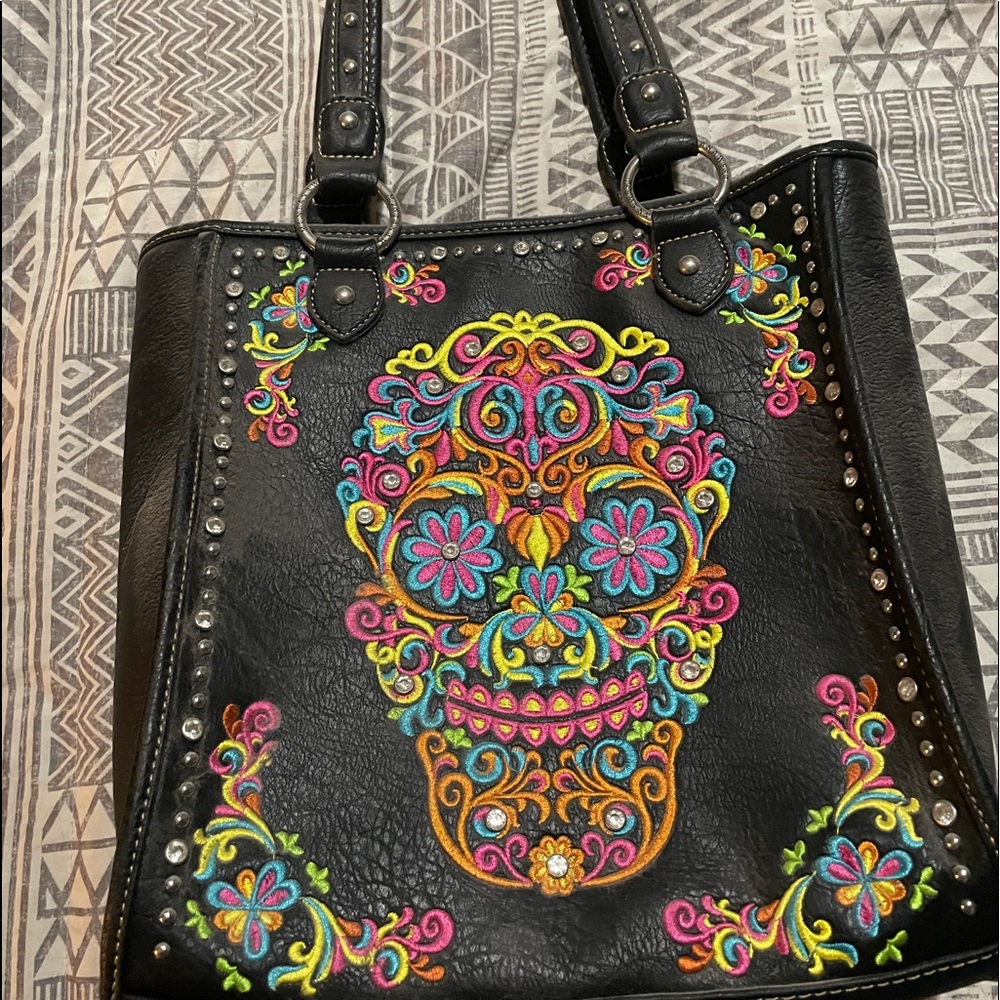Montana West Sugar Skull Bag